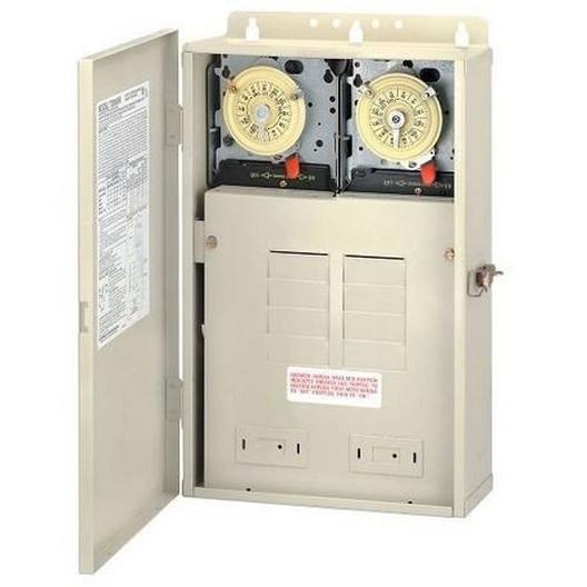 Intermatic  100 Amp Control Center with two 220V Timers