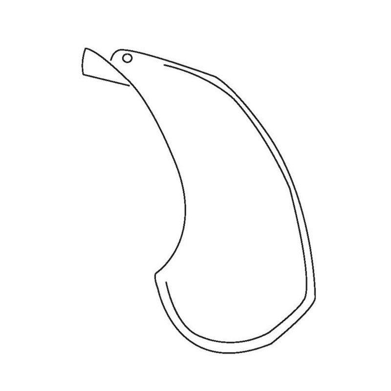 BigRide Right Turn Complete Pool Slide - Taupe