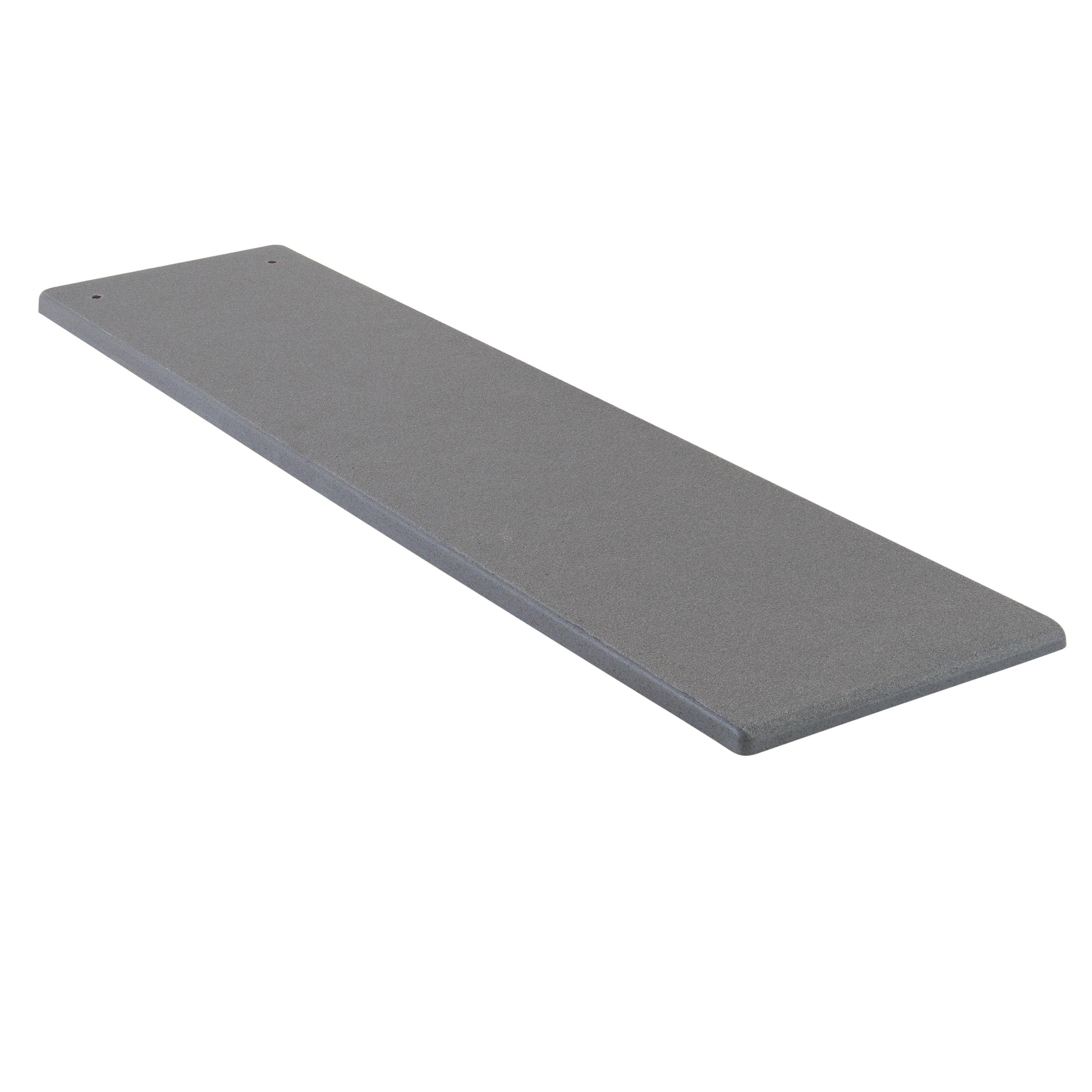 Frontier III 6' Replacement Board, Gray Granite with Clear Tread