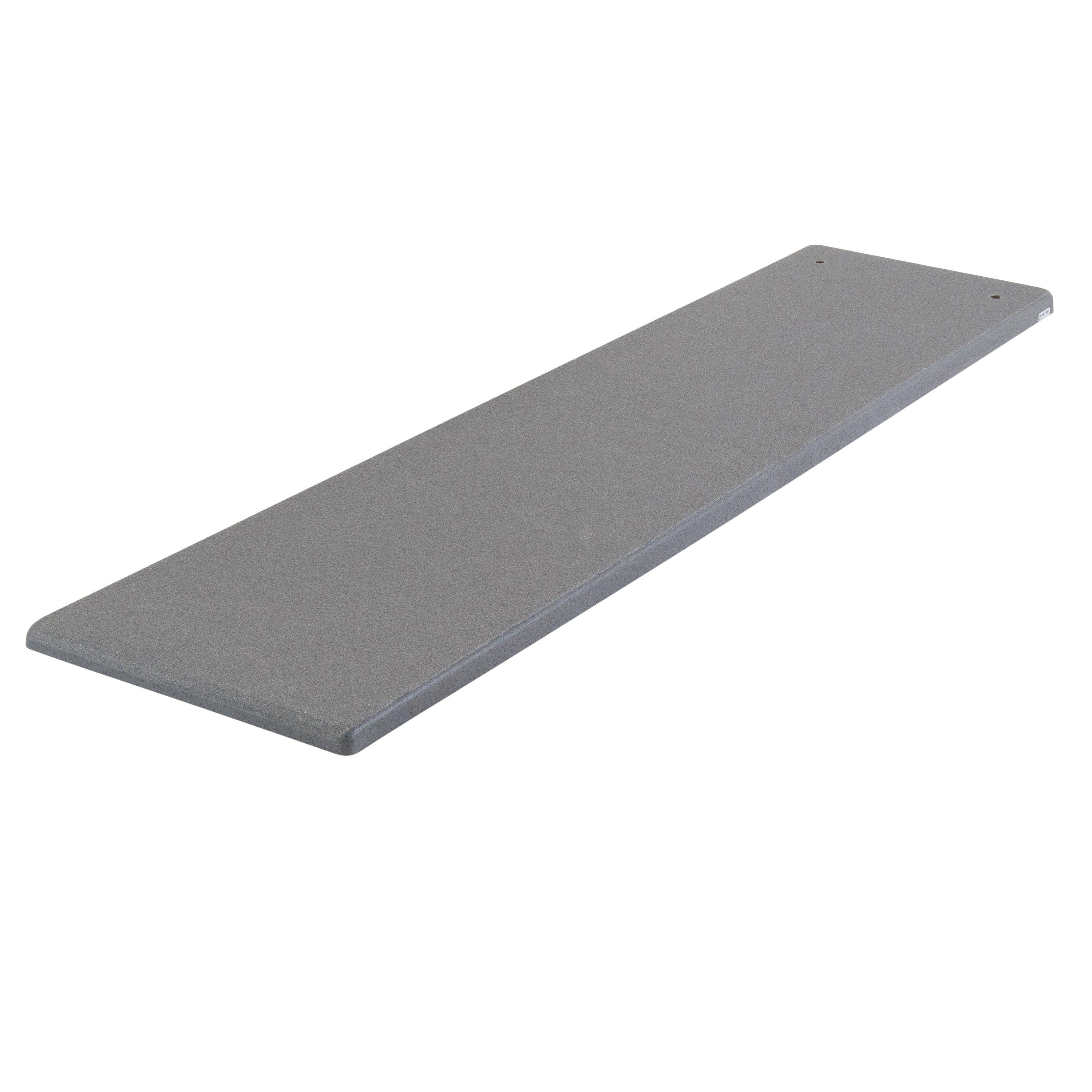Frontier III 6' Replacement Board, Gray Granite with Clear Tread