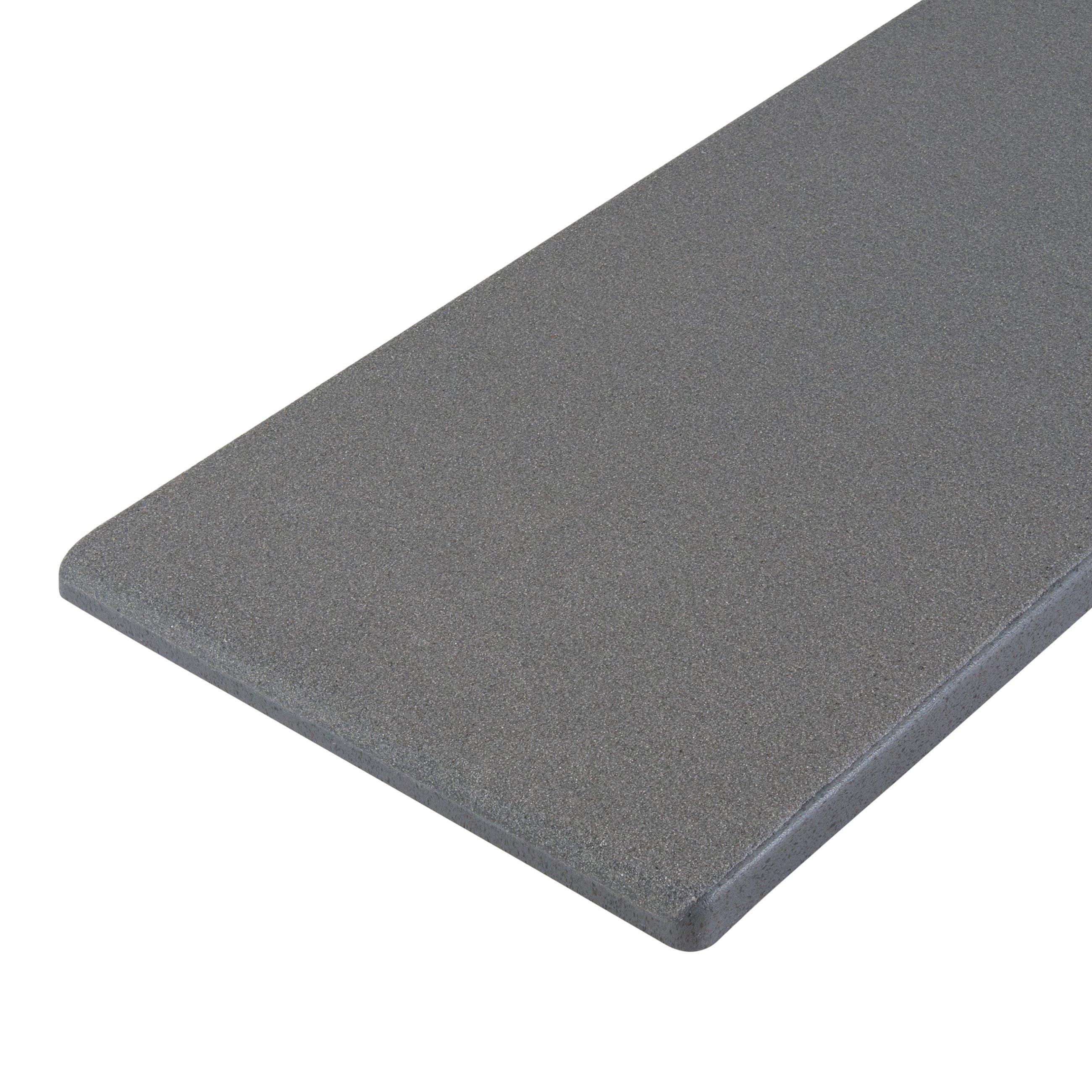 Frontier III 6' Replacement Board, Gray Granite with Clear Tread