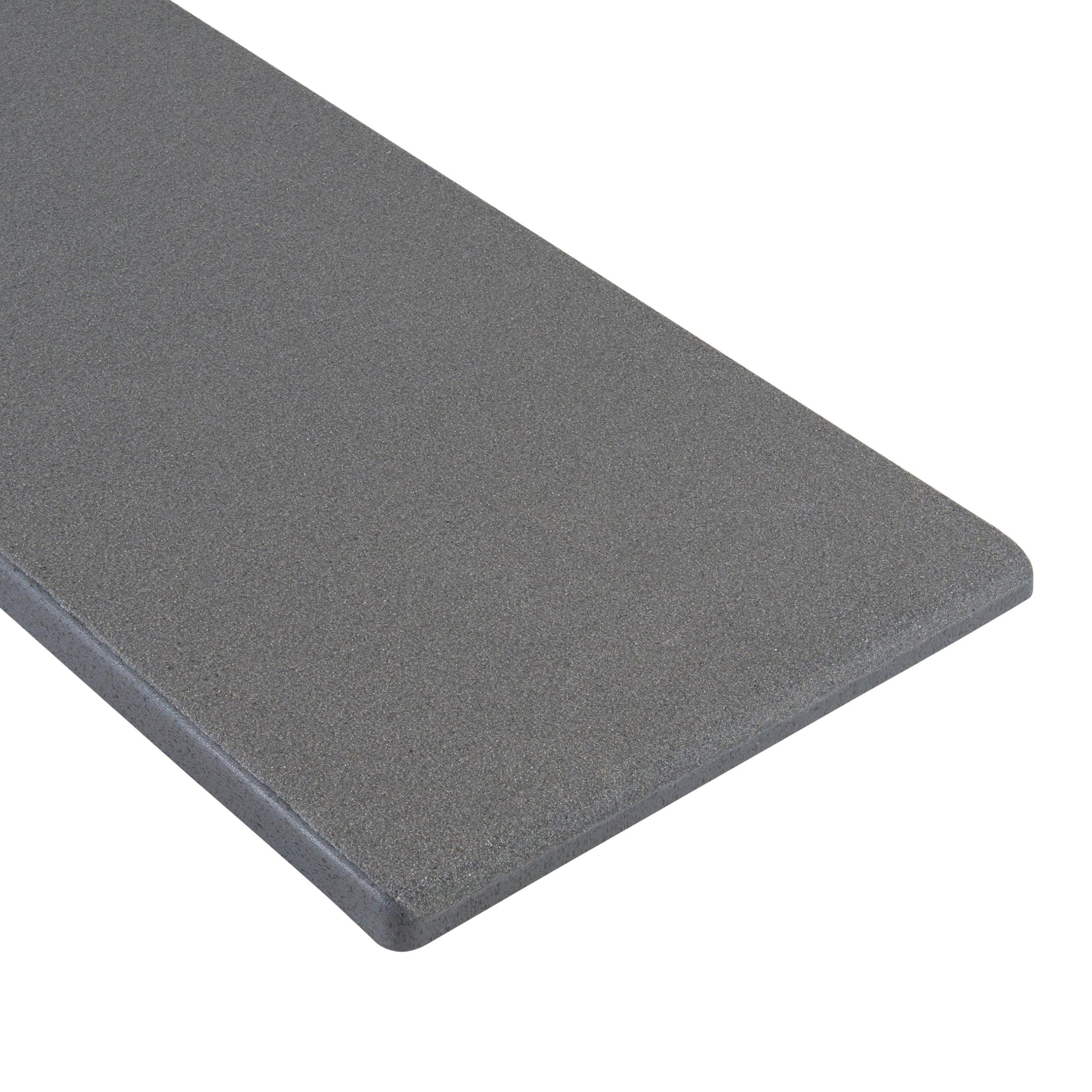 Frontier III 8' Replacement Board, Gray Granite with Clear Tread