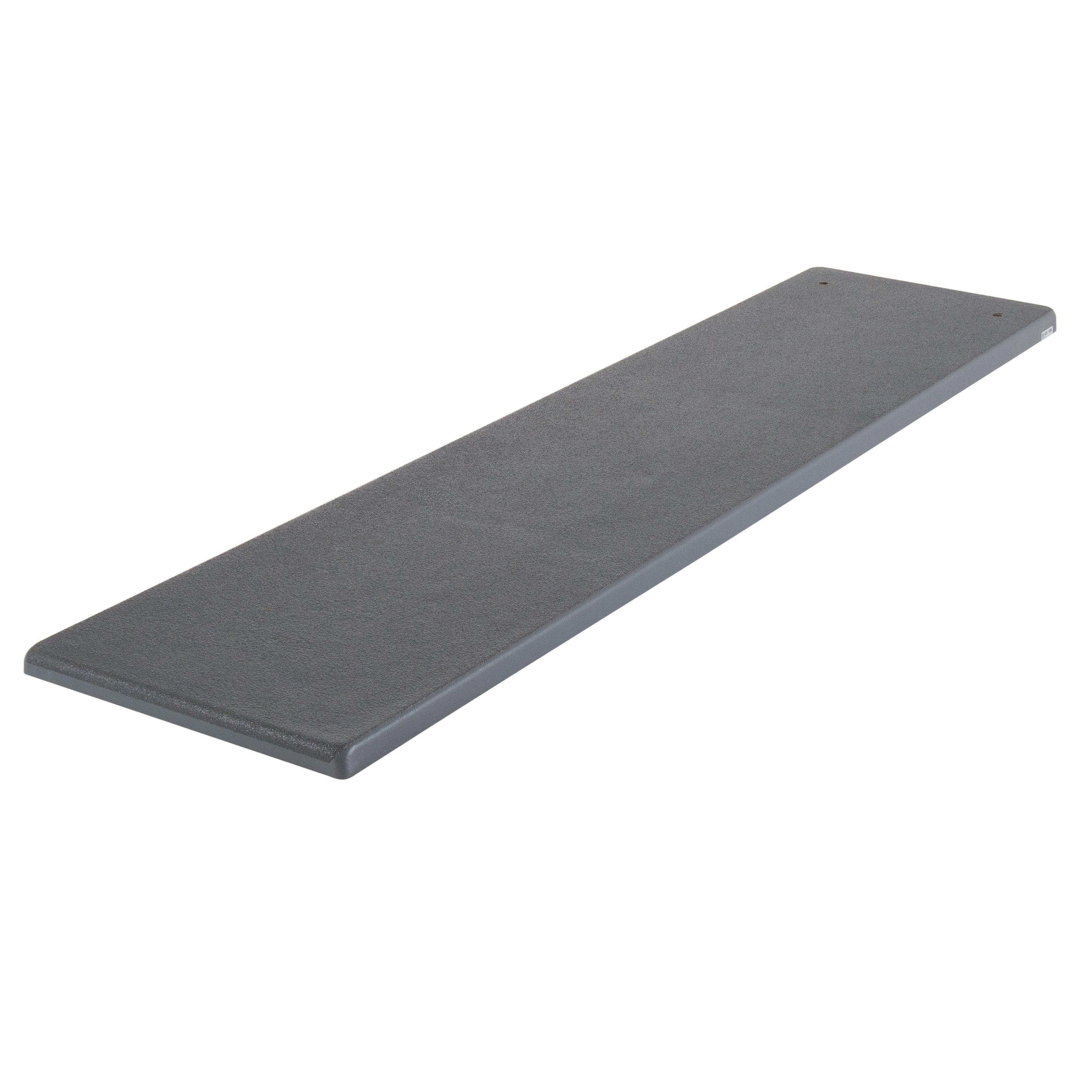 Frontier III 8' Replacement Board, Gray Granite with Clear Tread