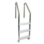 S.R Smith  23in Commercial 3-Step Ladder with Cross Brace and Stainless Steel Treads (.065in.)