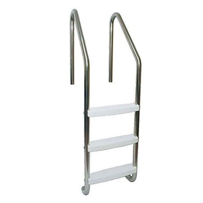 S.R Smith  23in Commercial 3-Step Ladder and Stainless Steel Treads (.109in.)