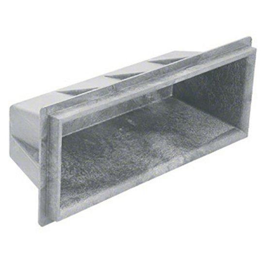 Single Baja Step for Safety Ladder without Hardware, Black