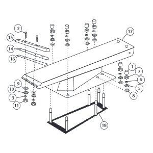 S.R Smith  Jig Only for Steel Meter Stands