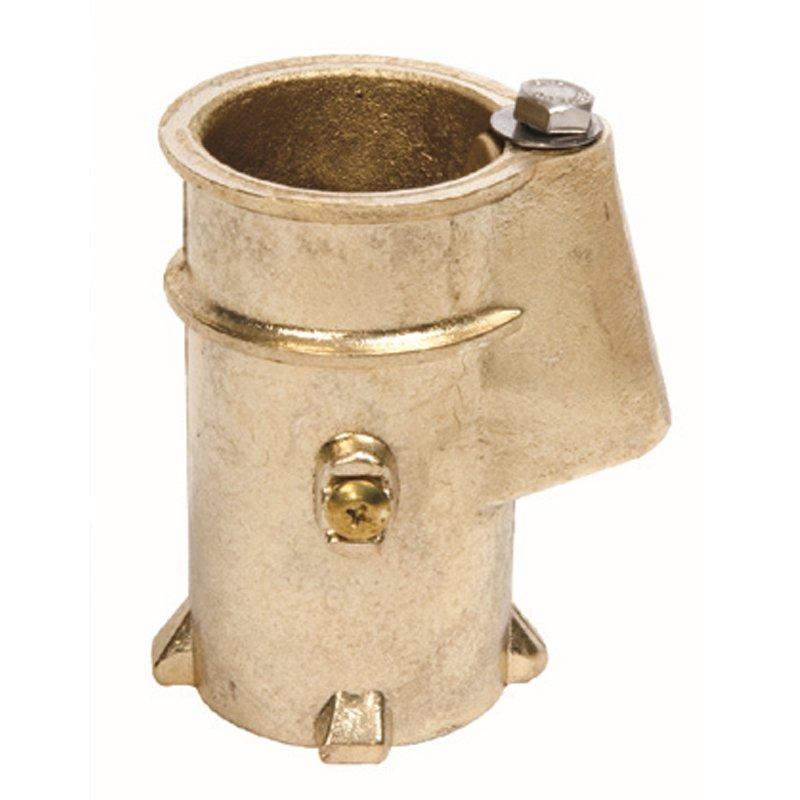 SR Smith Pool Slide 4in. Bronze Anchor Socket 1.50 | Leslie's Pool Supplies