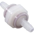 DEL Ozone  Supply Check Valve Grn/Wht Fits 1/4 and 3/8in Hose