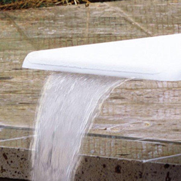 Edgewater  Waterfall Hardware Assembly, White