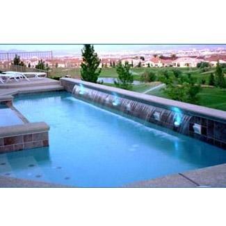 Custom Cascade 1000 Series Waterfall ABS Plastic Gray 12" with 1-1/2" Standard Lip