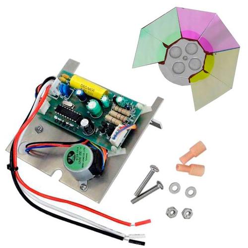 Fiberstars - Hot Mirror, Color Wheel, Motor, PC Board Assembly 6004-AS S.R. Smith