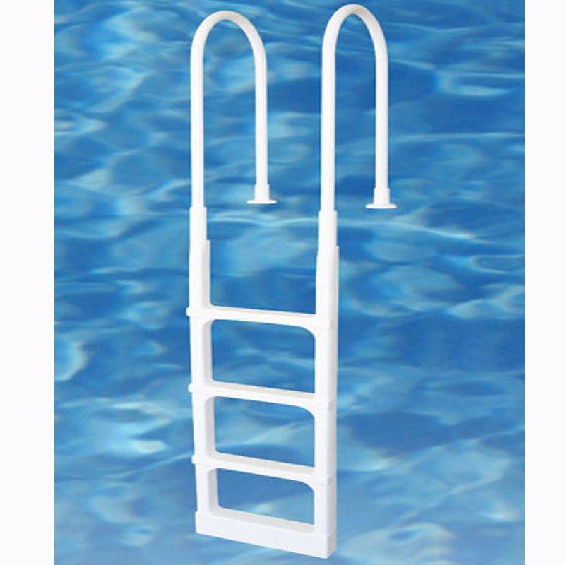 Main Access  Pro Series Pool Deck Ladder White
