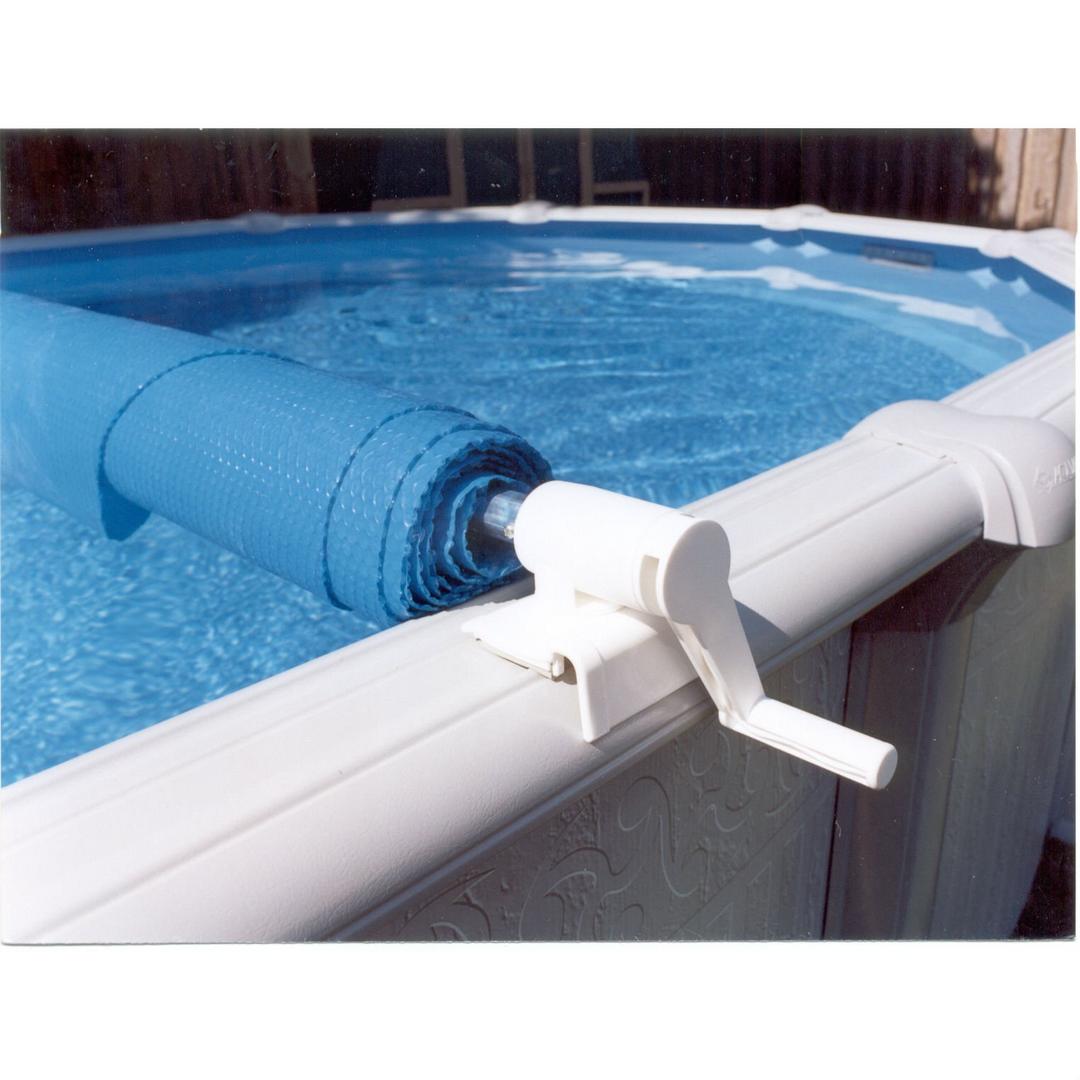 Feherguard - FG-SRE-SR24 Surface Rider Above Ground Solar Cover Reel (Pools  up to 24')