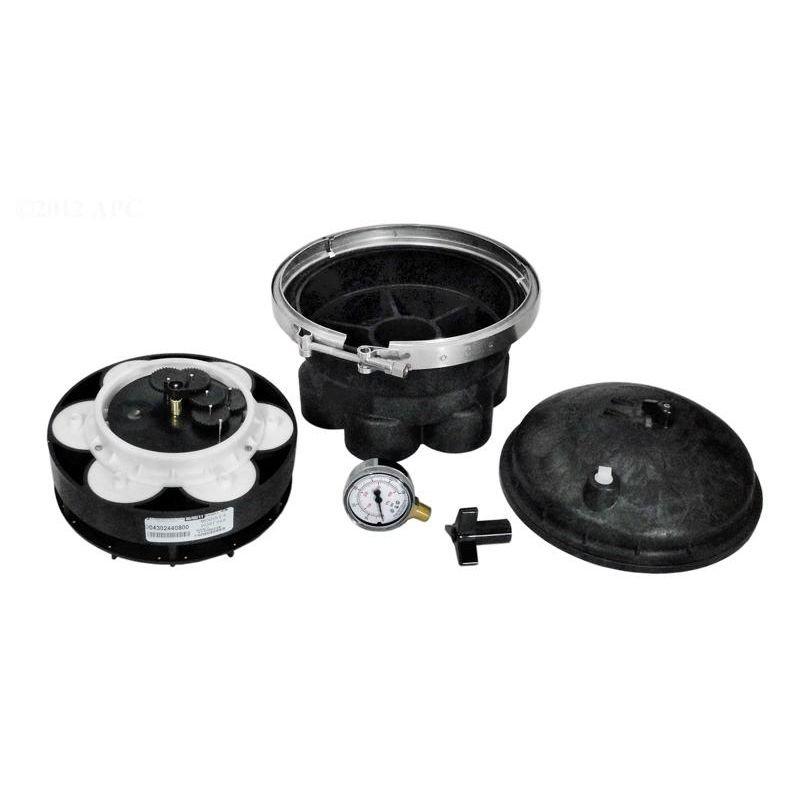 Paramount  2in Six Port Water Valve Black