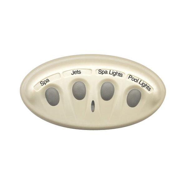 Pentair  iS4 Four-Function Spa-Side Remote Black 100 Cable