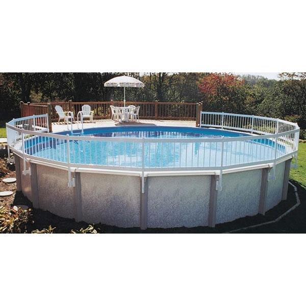 Above Ground Pool Resin Fence Kit (Base Kit Required on all installations includes 8 sections