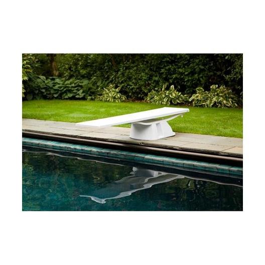 S.R Smith  Complete Spring Assembly for 8 Salt Pool Jump System Radiant White