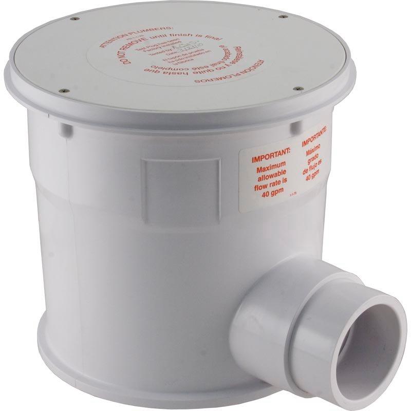 Zodiac Newlt Molded Concrete Floor Canister Only White | Leslie's Pool ...