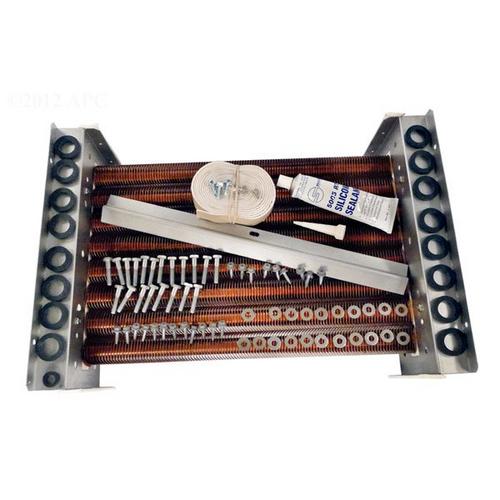 Zodiac - LXI 250, Tube Bundle with Hardware and Gaskets, Copper