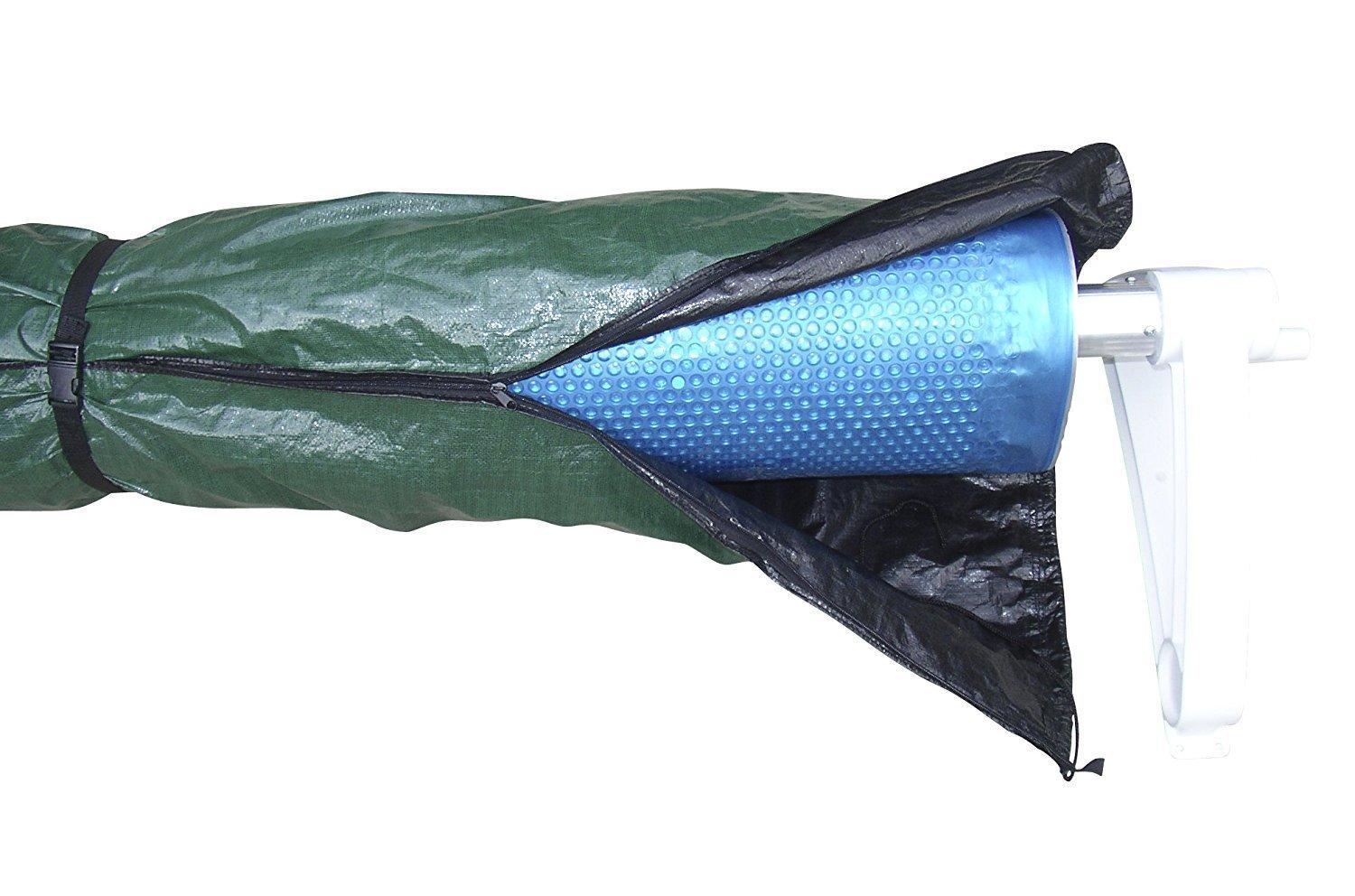 HORIZON VENTURES  Pool Solar Blanket Reel Winter Jacket Protective Cover