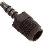 United States Plastic  Adapter Hose 1/4in Barb x 1/4in MPT