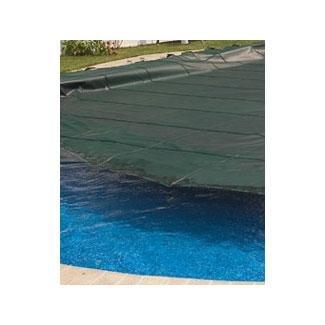 20.75' x 39.75' Mesh Safety Cover, Green, 8- Year Warranty