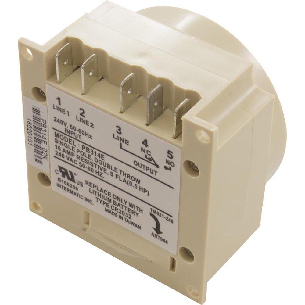 Electronic 24-Hour 240VAC Replacement Clock Kit for Mechanical PB Clock