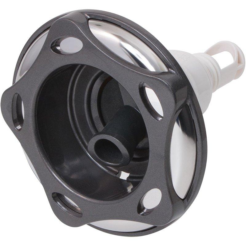 Waterway  Power Storm 5-1/4in Plastic/Stainless Steel Revo Roto Spa Jet