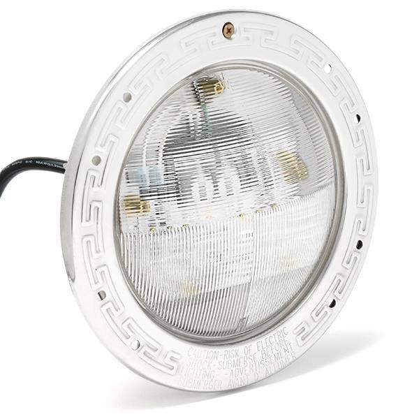 Pentair  IntelliBrite 5G White LED 12V 55W 100 with Stainless Steel Face Ring Pool Light  Premium Warranty