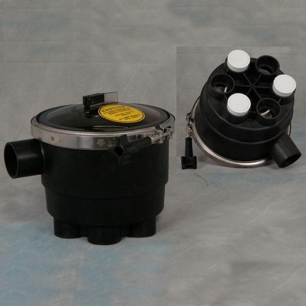 A&A Manufacturing  Low Profile 3 Port 1-1/2in Water Actuated T-Valve
