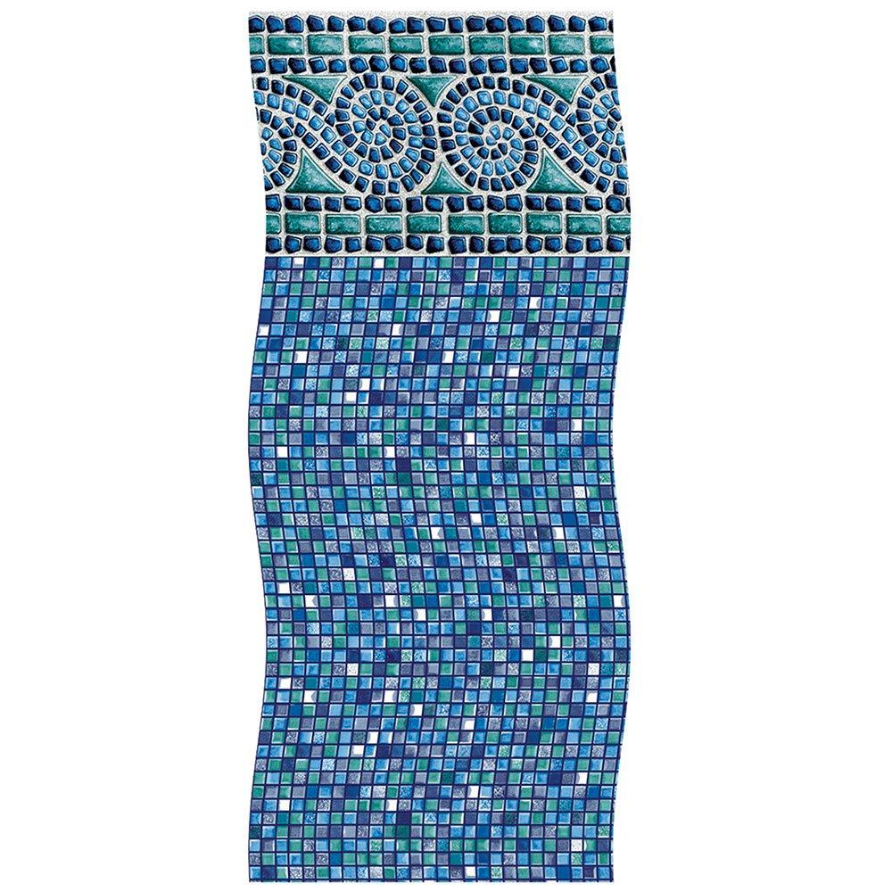 Beaded 12' Round Portofino 52 in. Depth Above Ground Pool Liner, 25 Mil