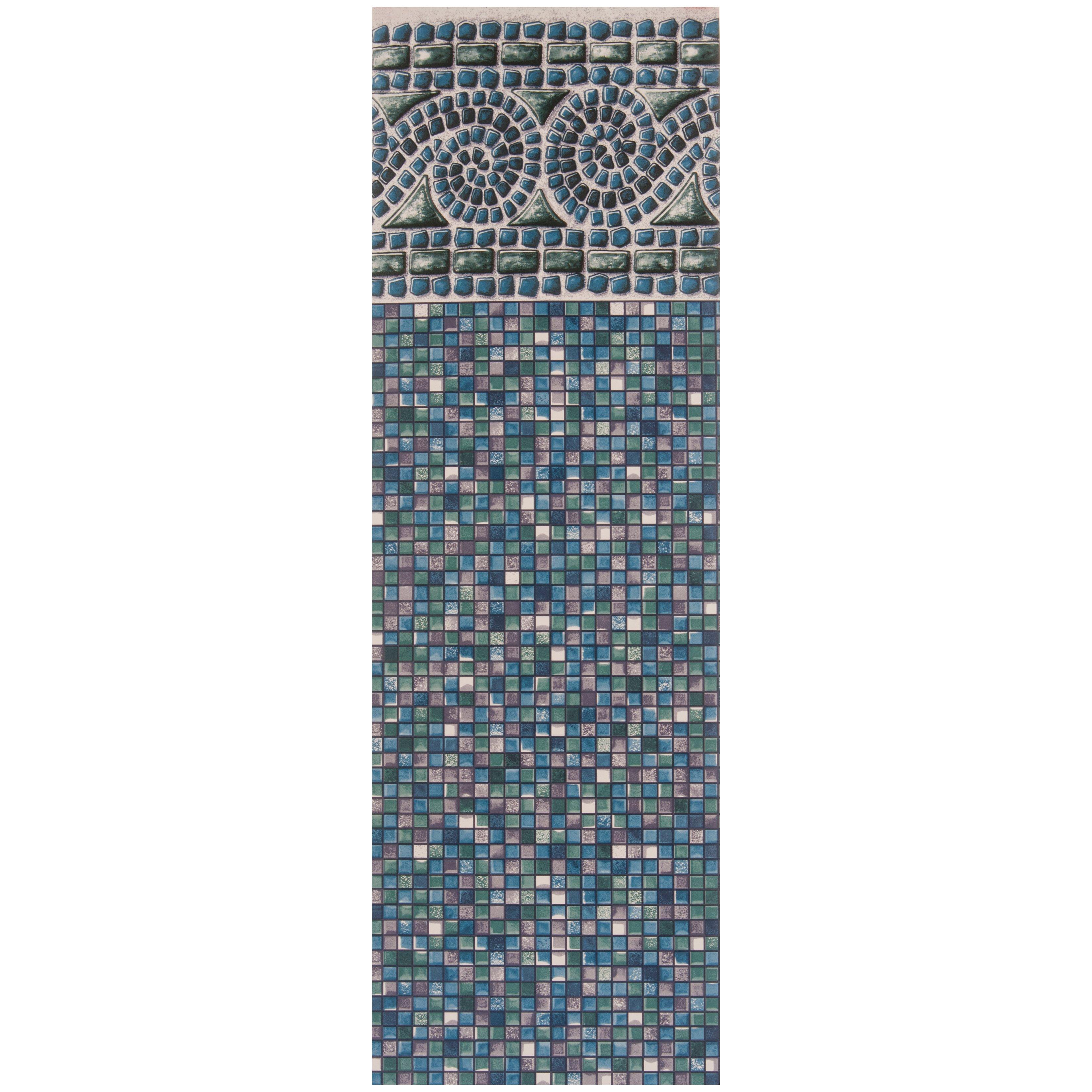 Beaded 16' Round Portofino 52 in. Depth Above Ground Pool Liner, 25 Mil