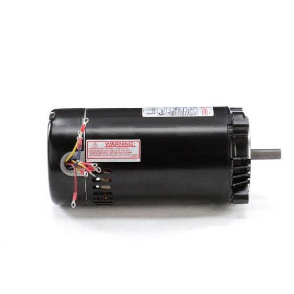 56C C-Face 1-1/2 HP Three Phase Pool and Spa Pump Motor, 6.8/3.4A 208-230/460V