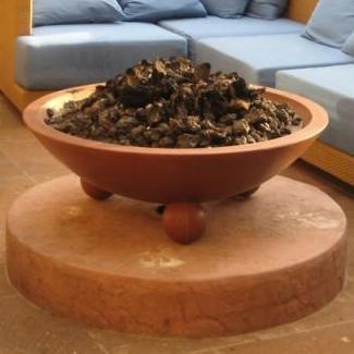 Grand Effects  42in Biltmore Concrete Decorative Fire Pit Bowl