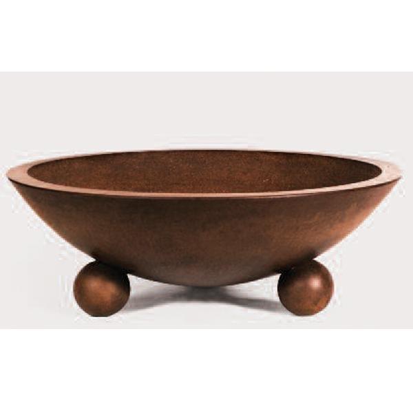 60in. Biltmore Concrete Decorative Fire Pit Bowl