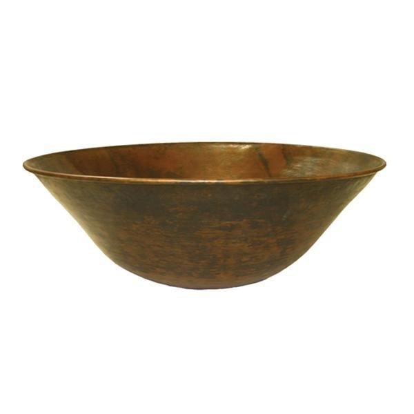 31in. Tuscano Copper Decorative Bowl