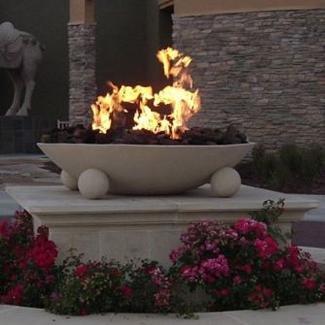 Grand Effects  32in Biltmore Concrete Decorative Bowl