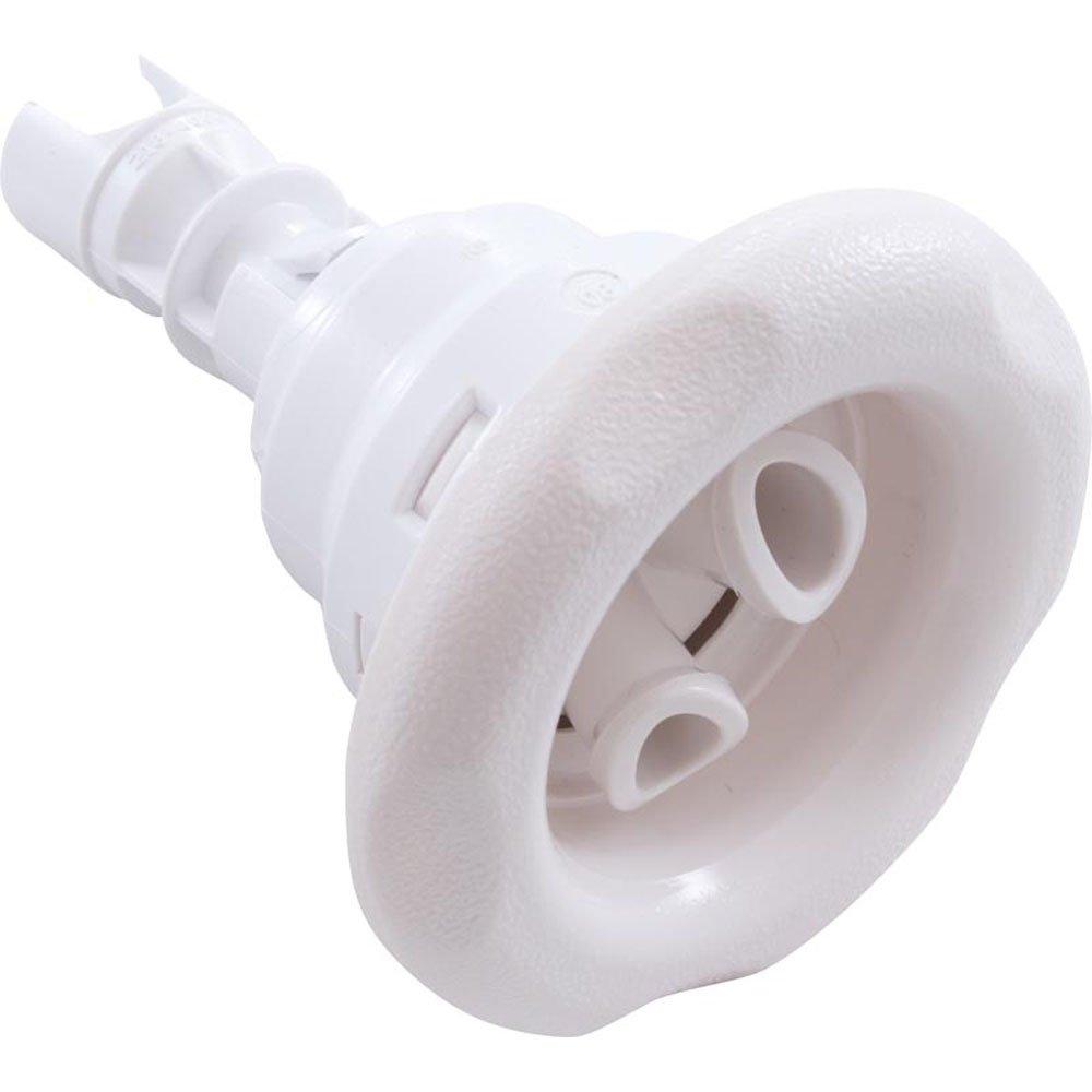 Waterway  Poly Storm 3-3/8in Smooth Five-Scallop Twin Roto Snap-In Spa Jet