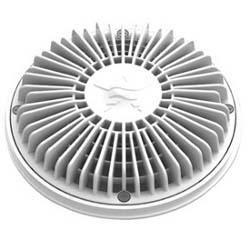 8 inch Anti-Entrapment Cover with Mud Frame, White