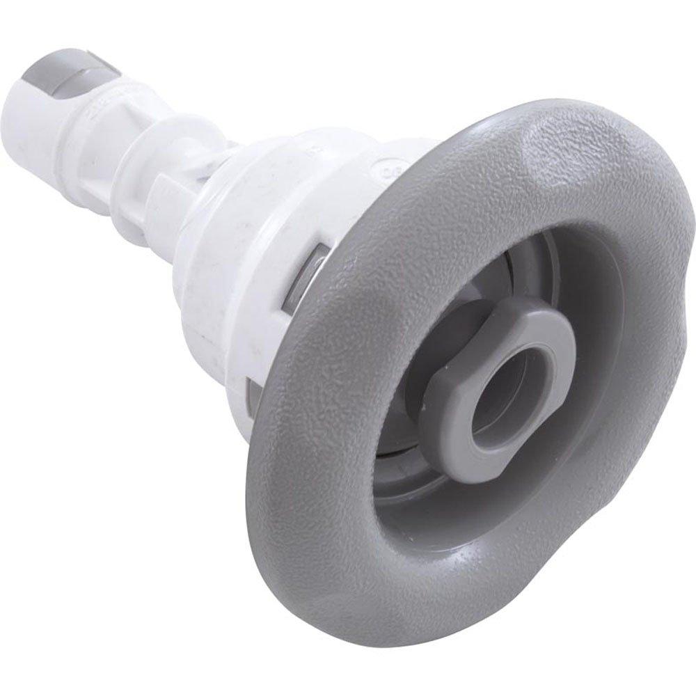 Poly Storm Gunite Roto Five-Scallop Spa Jet, Gray