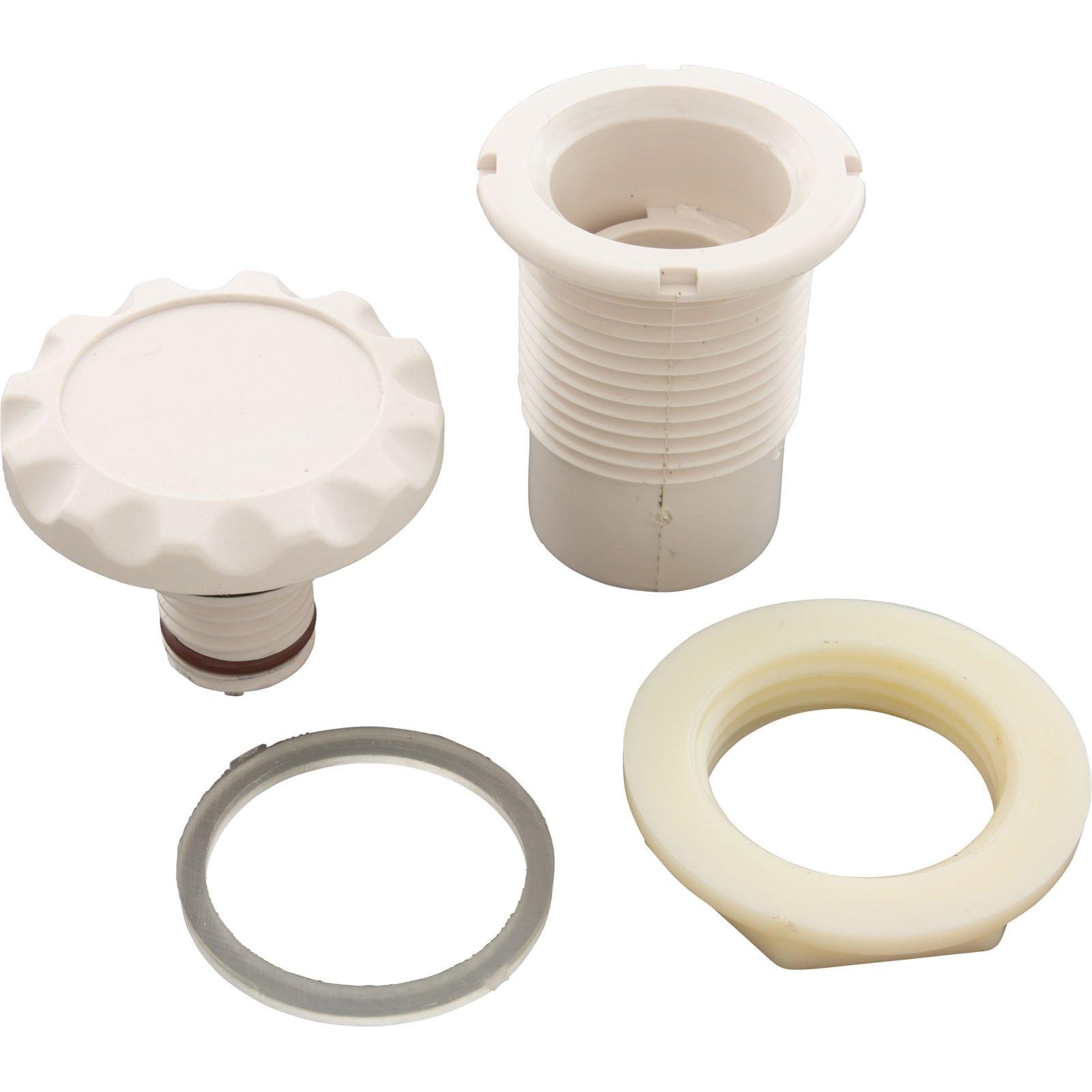 1/2in. Air Control with Straight Nut in.Ain. Style, White