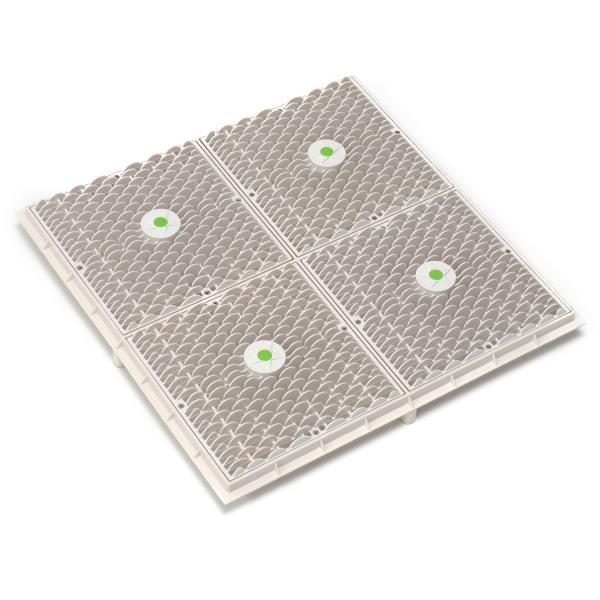 Aquastar  9x9 Wave Anti-Entrapment Cover with Vented Riser Ring