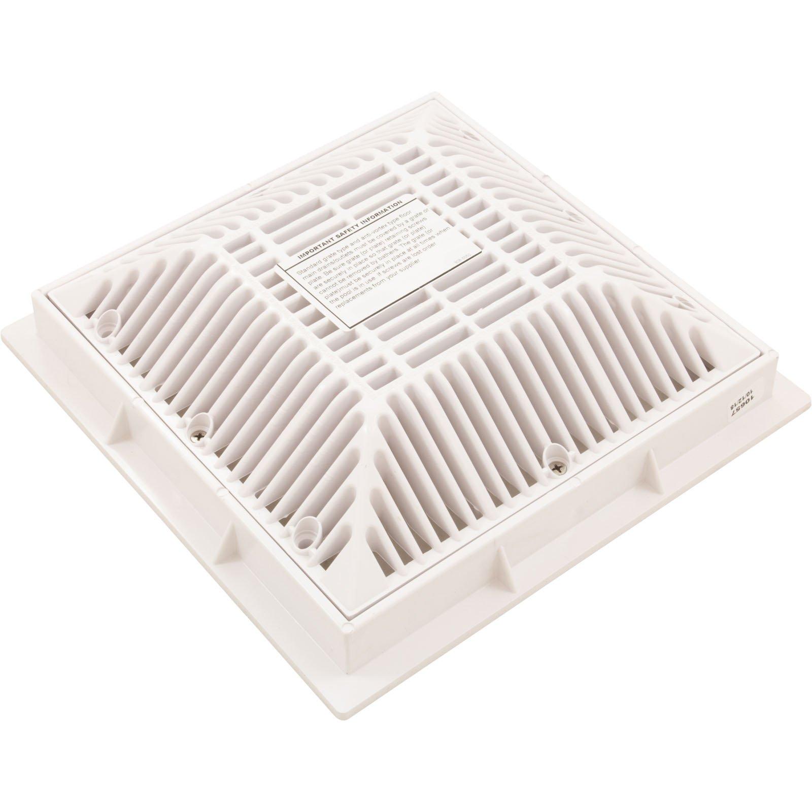 Waterway  9 x 9 Drain Cover Grate and Frame