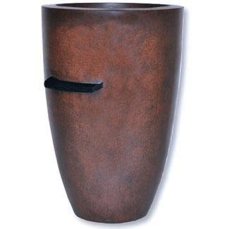 Grand Effects  24in x 36in Legacy Manual Two Bowl Concrete Fire and Water Bowl System