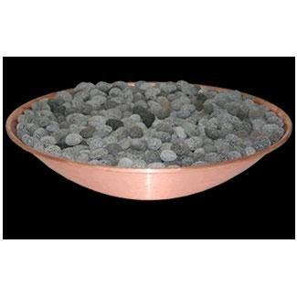 Grand Effects  Tumbled Lava Rock for 40in Inner Diameter Fire Bowls or Fire Pits Bowl Accessory System