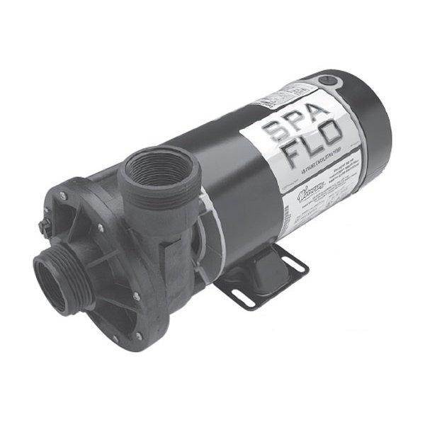 Spa Flo Dual Speed 48-Frame 1-1/2HP Spa Pump with 1-1/2in. Intake and ...