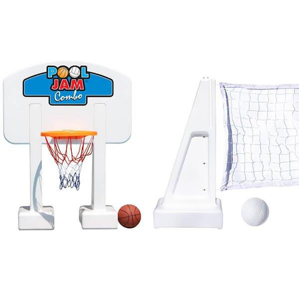 Pool Jam Combo Basketball and Volleyball Game