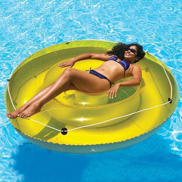 Swimline 6 ft Sun Tan Lounger Island Pool Float Leslie s Pool