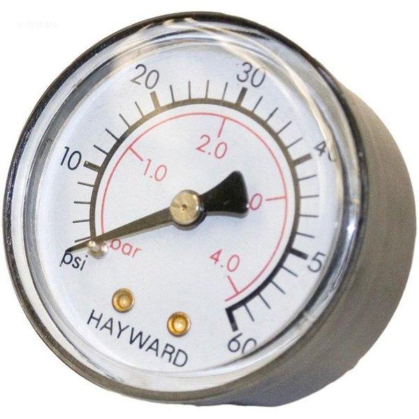 Hayward Back Mount Pressure Gauge for Star Clear Hayward 610377025058